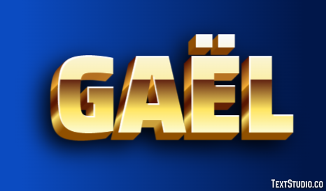 Gaël Эффект текста