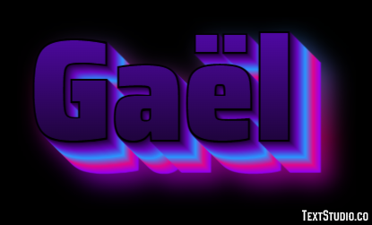 Gaël Эффект текста