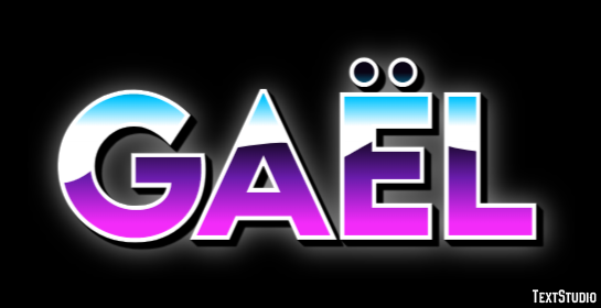 Gaël Эффект текста