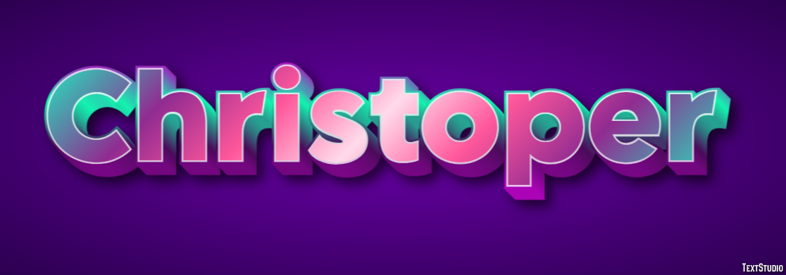 Christoper Text Effect
