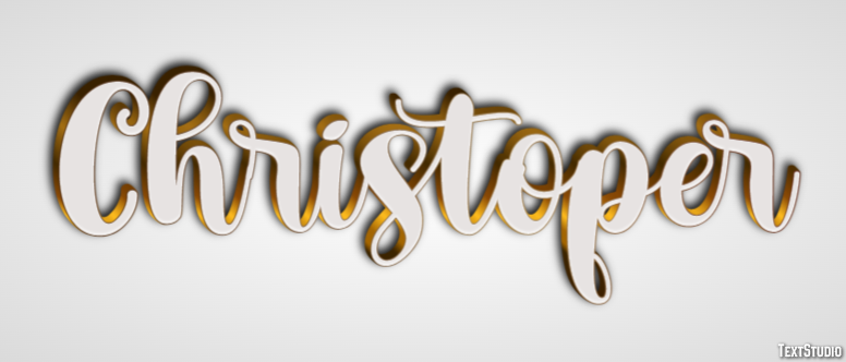 Christoper Tekst Effect