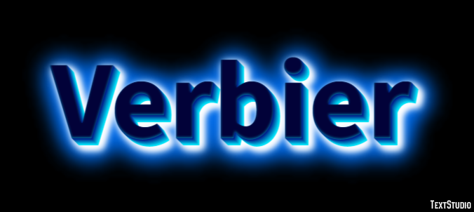 Verbier Efecto de Texto