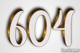 604 Text Effect
