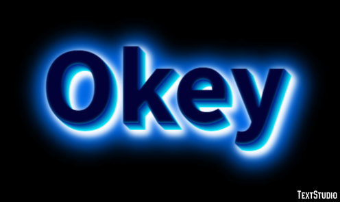 Okey Text Effect