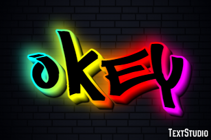 Okey Text effect