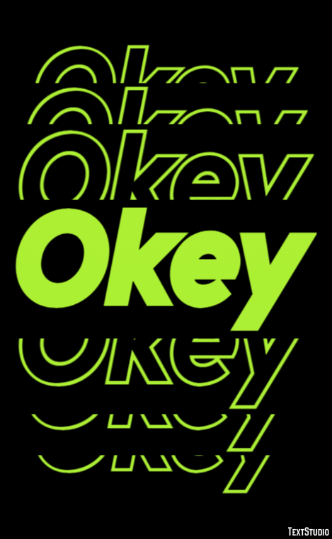 Okey Text Effect