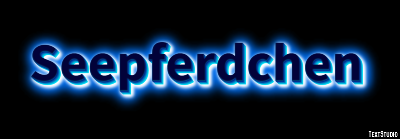 Seepferdchen Metin efekti