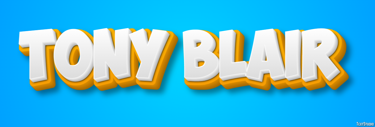 Tony Blair Effet de Texte
