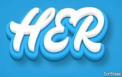 HER Texteffekt