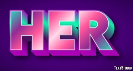 HER Text Effect