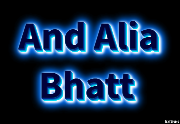And Alia Bhatt Metin Efekti