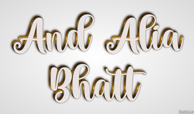 And Alia Bhatt Metin efekti