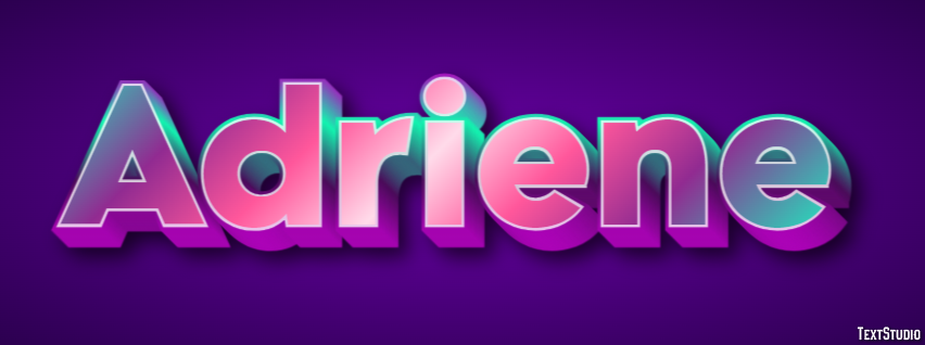 Adriene Tekst Effect
