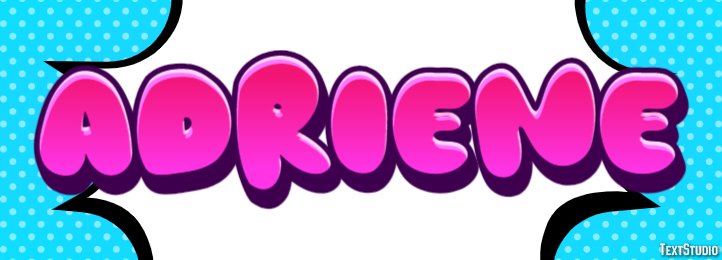 Adriene Text effect