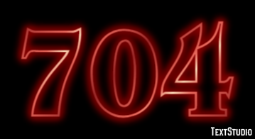 704 Text Effect