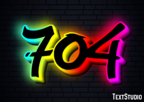 704 Tekst Effect