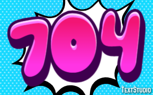 704 Text Effect
