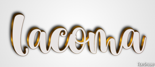 Iacoma Efecto de Texto