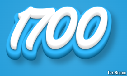 1700 Text Effect