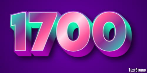 1700 Effet de Texte