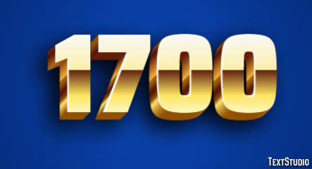 1700 Efecto de Texto