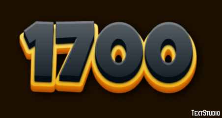1700 Efecto de Texto