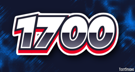 1700 Text Effect