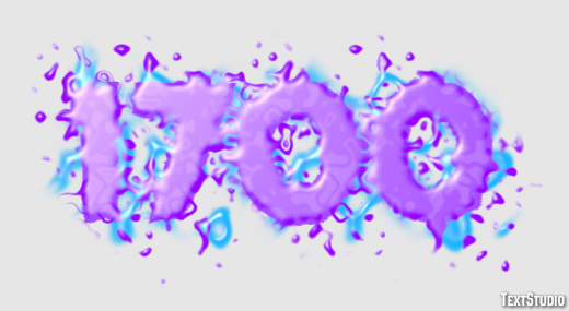 1700 Text Effect