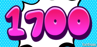 1700 Text Effect