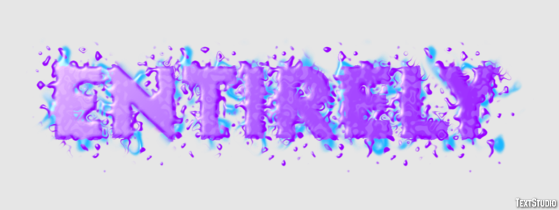 Entirely Text Effect