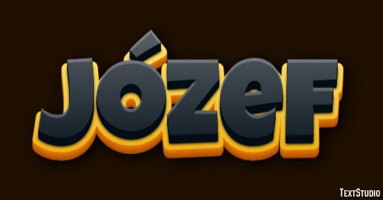 Józef テキスト効果