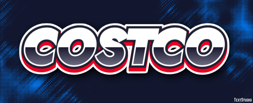 Costco Efecto de texto