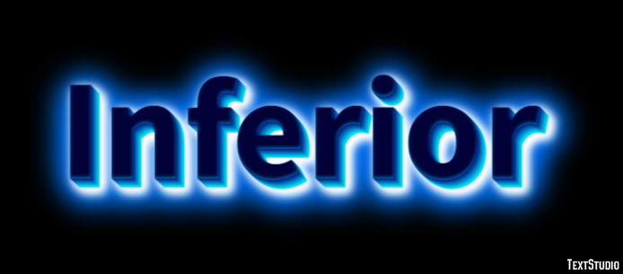 Inferior Metin Efekti