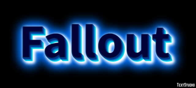 Fallout Text Effect