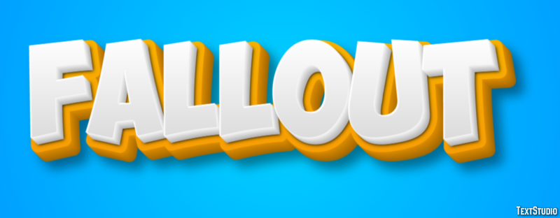 Fallout Text Effect