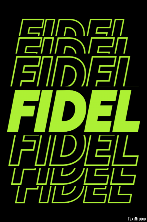 Fidel Effet de Texte