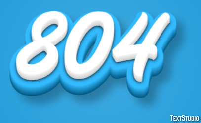 804 Text Effect