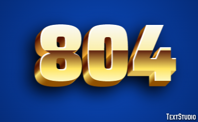 804 Text Effect