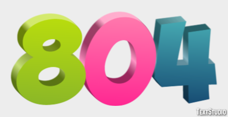 804 Text Effect