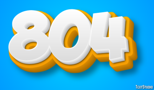 804 Text Effect