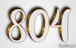 804 Text Effect