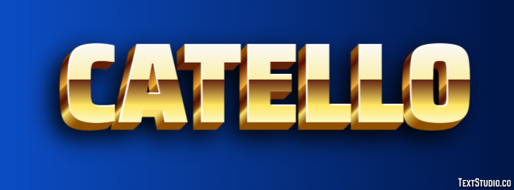 Catello Effetto testo