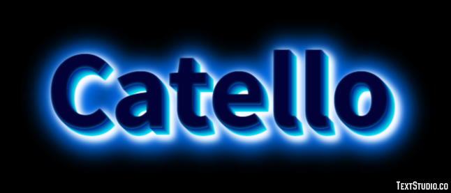 Catello Effetto testo
