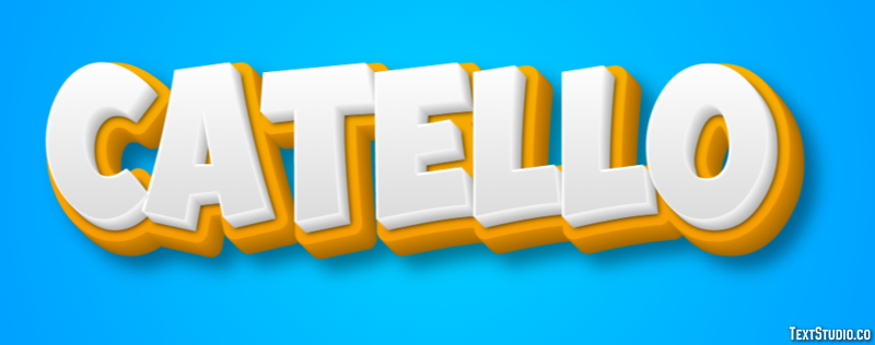 Catello Effetto testo