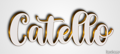 Catello Effetto testo