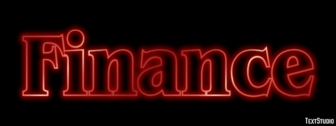 Finance Text Effect