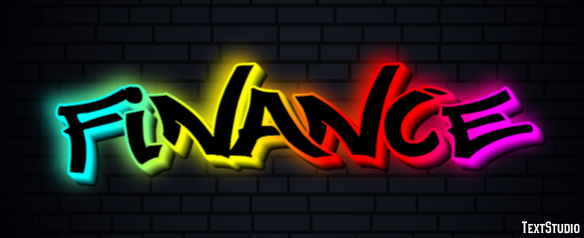Finance Text Effect