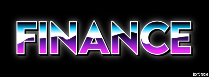 Finance Text Effect