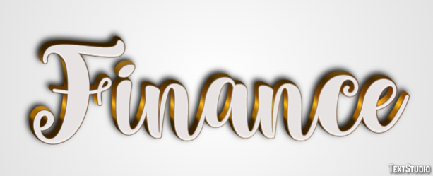 Finance Text Effect