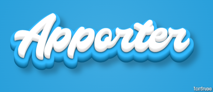 Apporter Effet de Texte